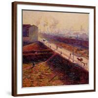 Morning-Umberto Boccioni-Framed Giclee Print