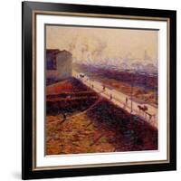 Morning-Umberto Boccioni-Framed Giclee Print