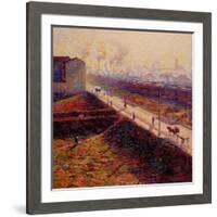 Morning-Umberto Boccioni-Framed Giclee Print