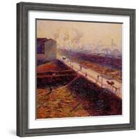 Morning-Umberto Boccioni-Framed Giclee Print