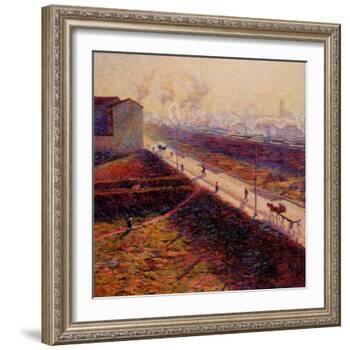 Morning-Umberto Boccioni-Framed Giclee Print