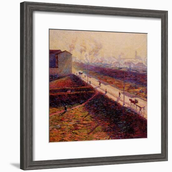 Morning-Umberto Boccioni-Framed Giclee Print