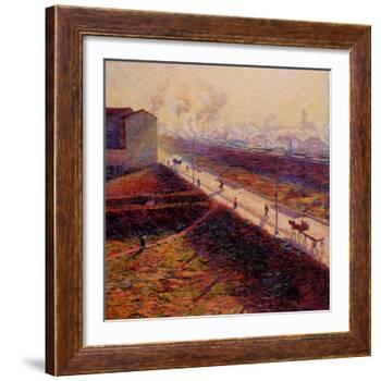 Morning-Umberto Boccioni-Framed Giclee Print