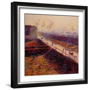 Morning-Umberto Boccioni-Framed Giclee Print