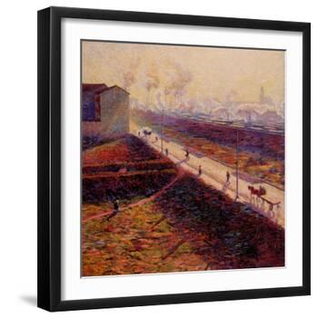 Morning-Umberto Boccioni-Framed Giclee Print