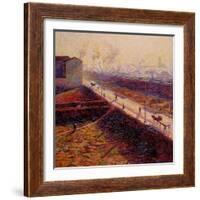 Morning-Umberto Boccioni-Framed Giclee Print
