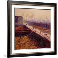 Morning-Umberto Boccioni-Framed Giclee Print