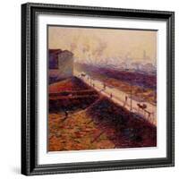 Morning-Umberto Boccioni-Framed Giclee Print