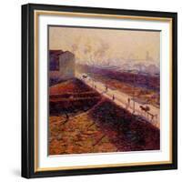 Morning-Umberto Boccioni-Framed Giclee Print