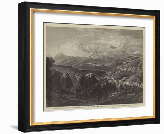 Morning-William Leighton Leitch-Framed Giclee Print