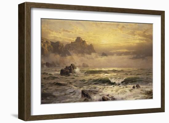 Mornings Mist, Guernsey, 1898-William Trost Richards-Framed Giclee Print