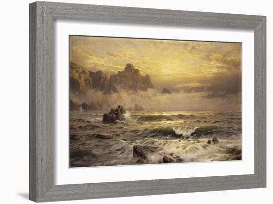 Mornings Mist, Guernsey-William Trost Richards-Framed Giclee Print