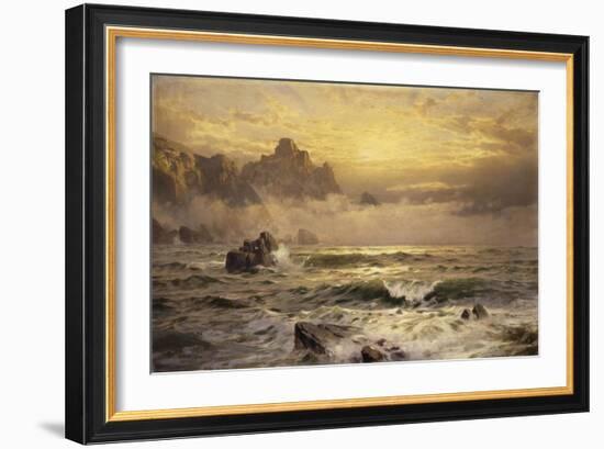 Mornings Mist, Guernsey-William Trost Richards-Framed Giclee Print