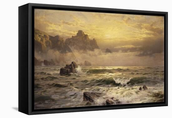 Mornings Mist, Guernsey-William Trost Richards-Framed Premier Image Canvas