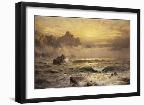 Mornings Mist, Guernsey-William Trost Richards-Framed Premium Giclee Print