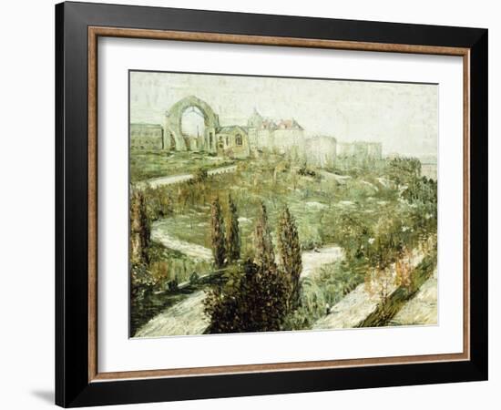 Morningside Heights-Ernest Lawson-Framed Giclee Print