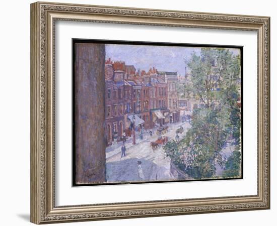 Mornington Crescent, 1910-11-Spencer Frederick Gore-Framed Giclee Print