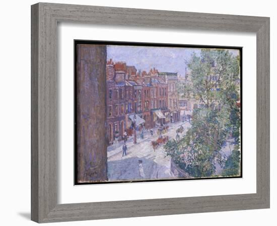 Mornington Crescent, 1910-11-Spencer Frederick Gore-Framed Giclee Print