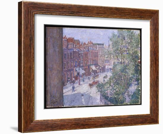 Mornington Crescent, 1910-11-Spencer Frederick Gore-Framed Giclee Print