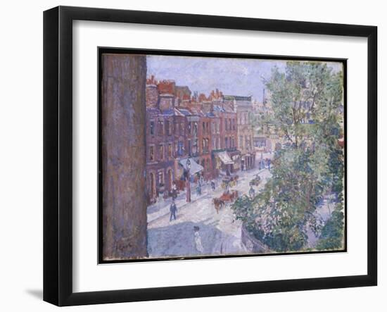 Mornington Crescent, 1910-11-Spencer Frederick Gore-Framed Giclee Print