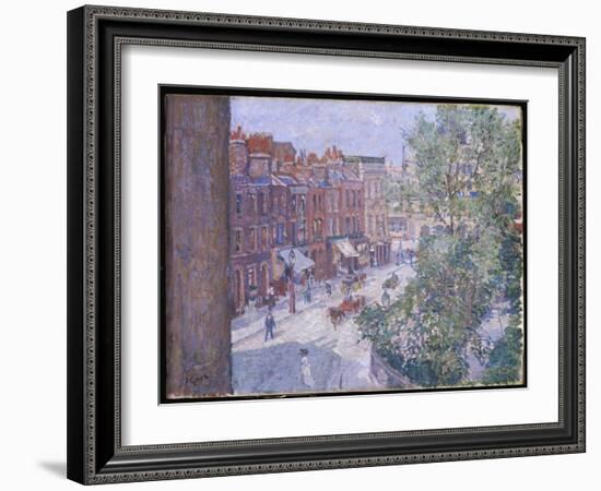 Mornington Crescent, 1910-11-Spencer Frederick Gore-Framed Giclee Print