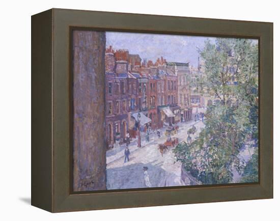 Mornington Crescent, circa 1910-11-Spencer Frederick Gore-Framed Premier Image Canvas