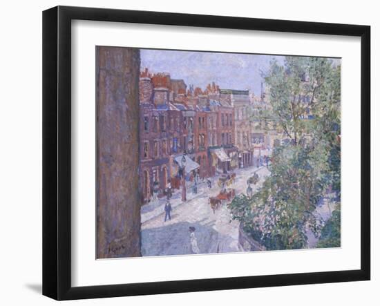 Mornington Crescent, circa 1910-11-Spencer Frederick Gore-Framed Giclee Print