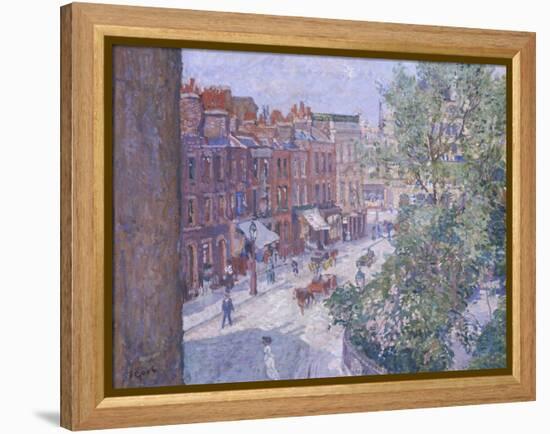 Mornington Crescent, circa 1910-11-Spencer Frederick Gore-Framed Premier Image Canvas