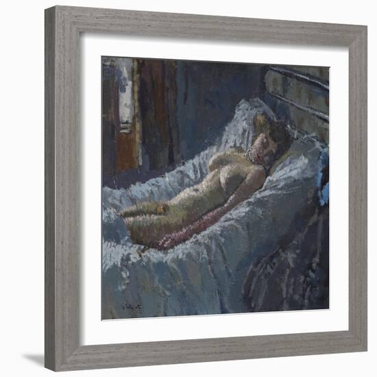 Mornington Crescent Nude, C.1907-Walter Richard Sickert-Framed Giclee Print