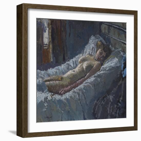 Mornington Crescent Nude, C.1907-Walter Richard Sickert-Framed Giclee Print