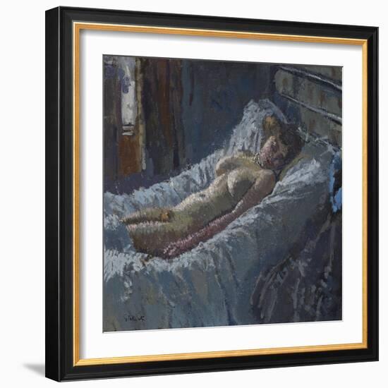 Mornington Crescent Nude, C.1907-Walter Richard Sickert-Framed Giclee Print