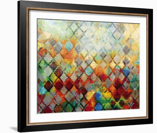 Moroccan Abstract-Tania Bello-Framed Giclee Print