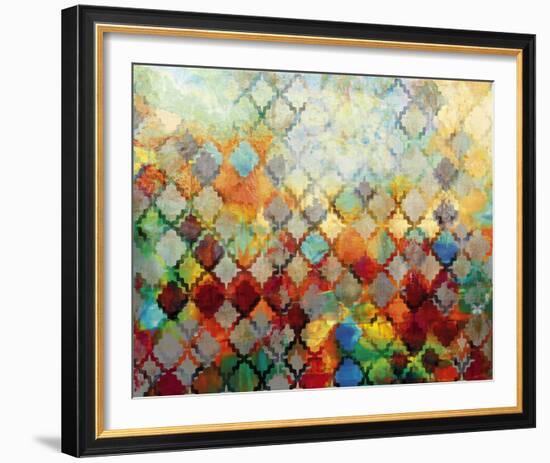 Moroccan Abstract-Tania Bello-Framed Giclee Print