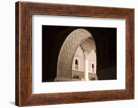 Moroccan arch detail-Natalie Tepper-Framed Photo