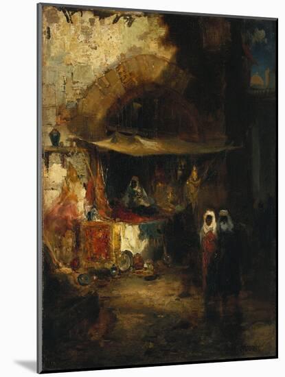 Moroccan Bazaar-Thomas Moran-Mounted Giclee Print