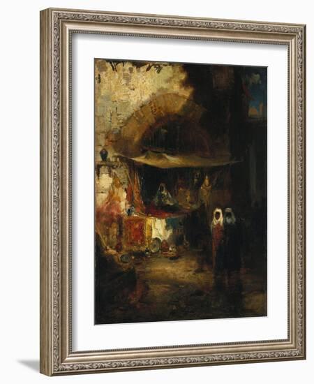 Moroccan Bazaar-Thomas Moran-Framed Giclee Print