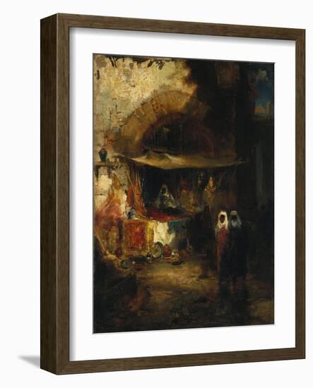 Moroccan Bazaar-Thomas Moran-Framed Giclee Print