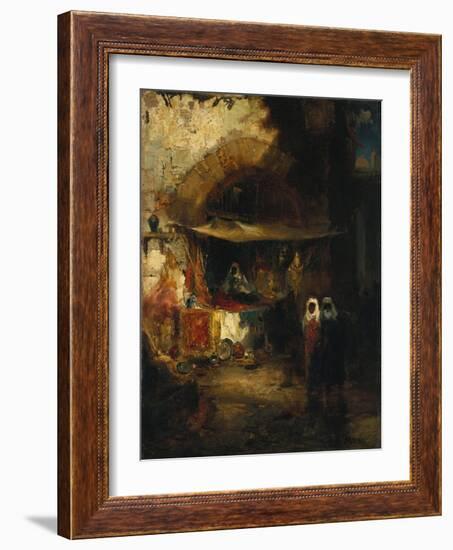 Moroccan Bazaar-Thomas Moran-Framed Giclee Print