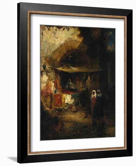 Moroccan Bazaar-Thomas Moran-Framed Giclee Print