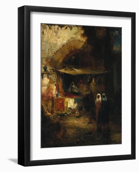 Moroccan Bazaar-Thomas Moran-Framed Giclee Print