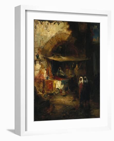 Moroccan Bazaar-Thomas Moran-Framed Giclee Print