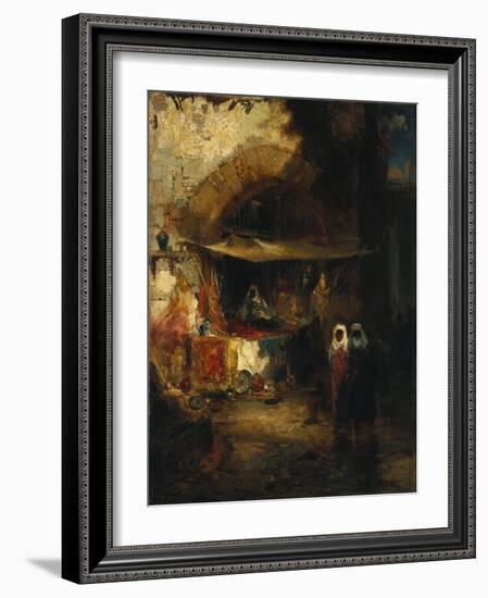 Moroccan Bazaar-Thomas Moran-Framed Giclee Print