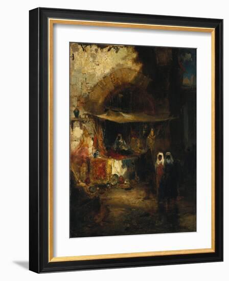 Moroccan Bazaar-Thomas Moran-Framed Giclee Print