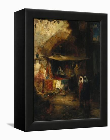 Moroccan Bazaar-Thomas Moran-Framed Premier Image Canvas