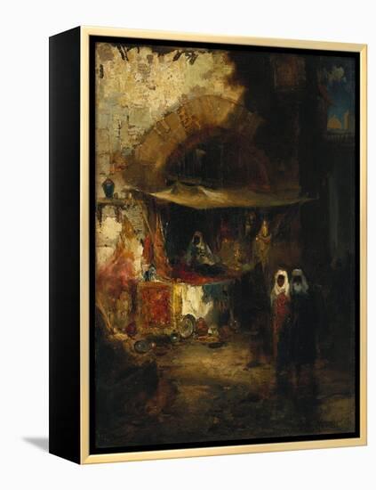 Moroccan Bazaar-Thomas Moran-Framed Premier Image Canvas