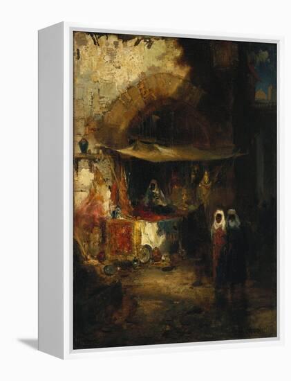 Moroccan Bazaar-Thomas Moran-Framed Premier Image Canvas