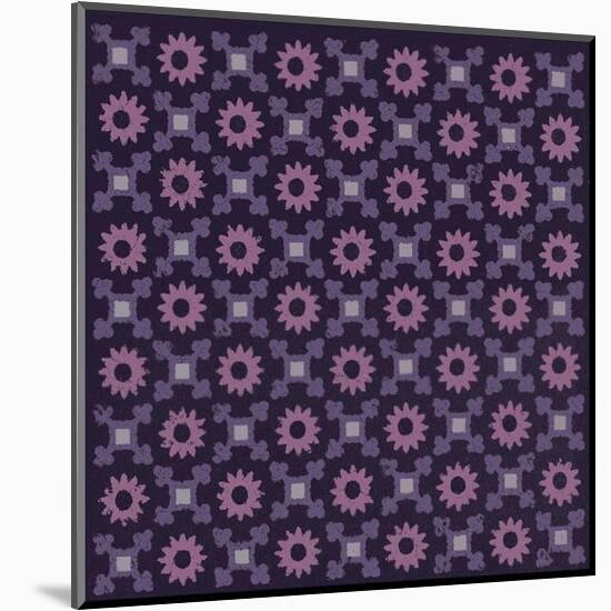 Moroccan Daisy (Purple)-Susan Clickner-Mounted Giclee Print