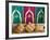 Moroccan Dinner Tent, Hotel Ksar Tinsouline, Zagora, Draa Valley, Morocco-Walter Bibikow-Framed Photographic Print