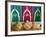 Moroccan Dinner Tent, Hotel Ksar Tinsouline, Zagora, Draa Valley, Morocco-Walter Bibikow-Framed Photographic Print