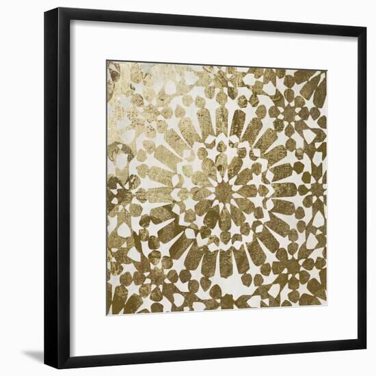 Moroccan Gold I-Color Bakery-Framed Giclee Print